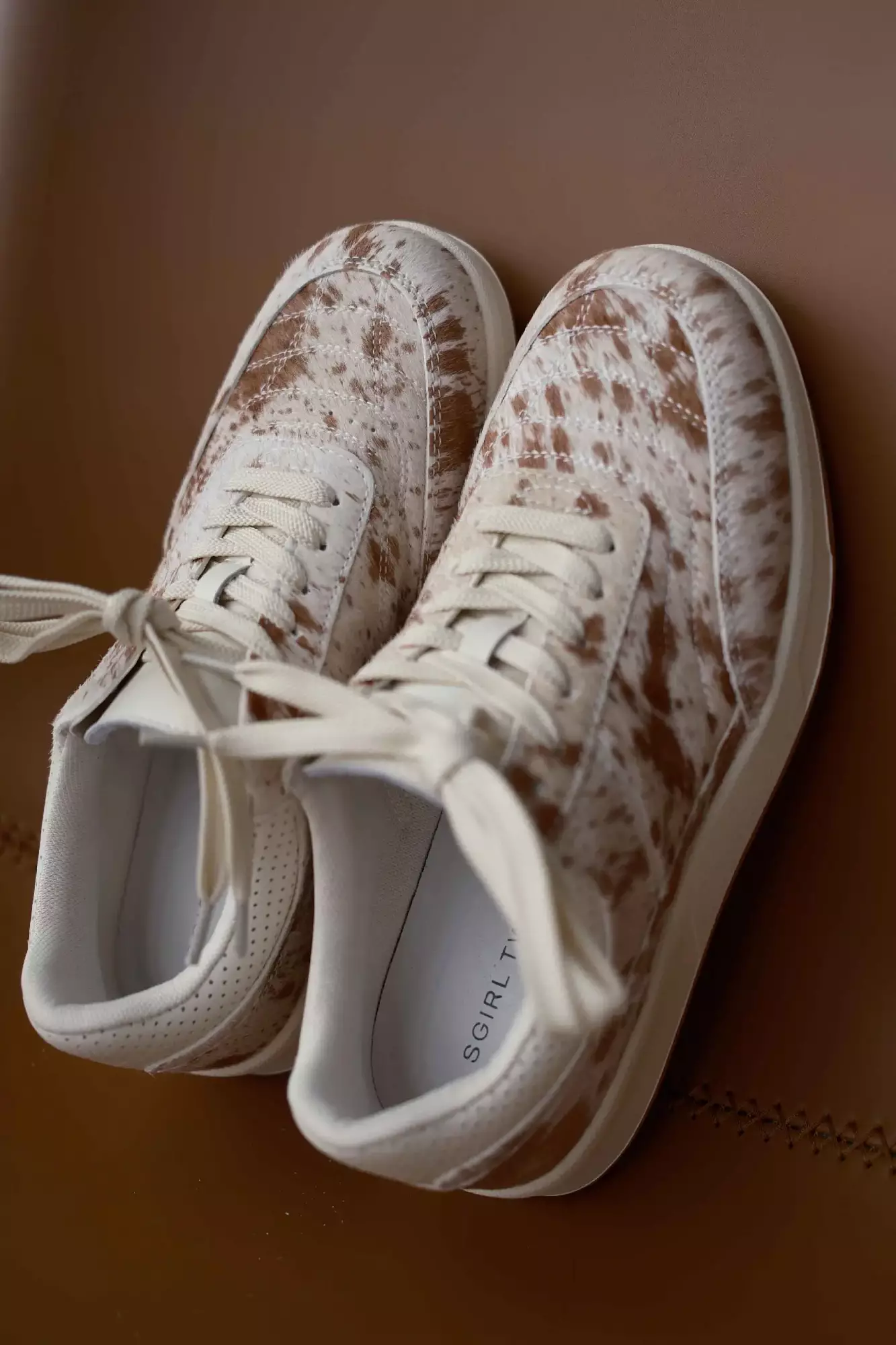 Кроссовки (37, бежевый). Избражение № 2