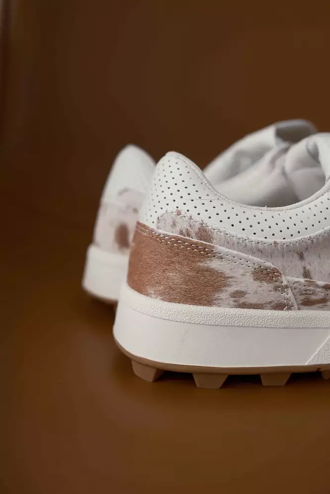 Кроссовки (37, бежевый). Изображение № 6