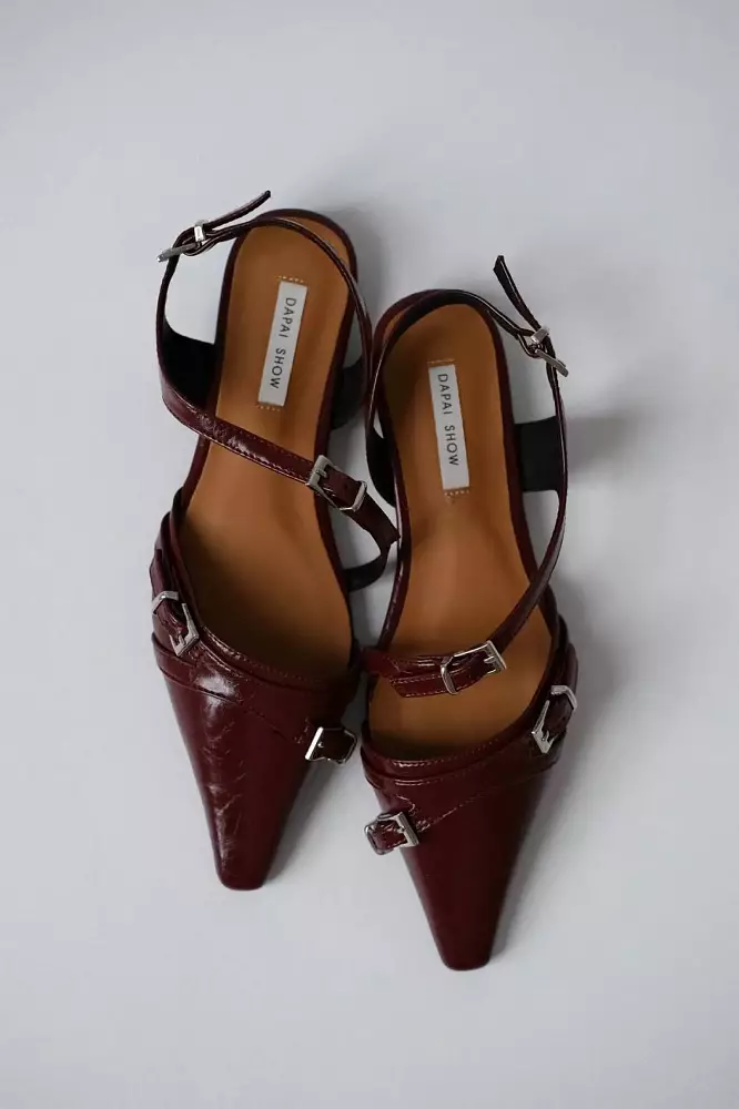 балетки (36, винный). Изображение № 1