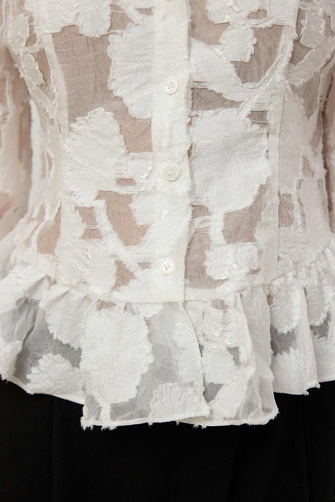 Блуза (M (44RU), белый). Изображение № 5