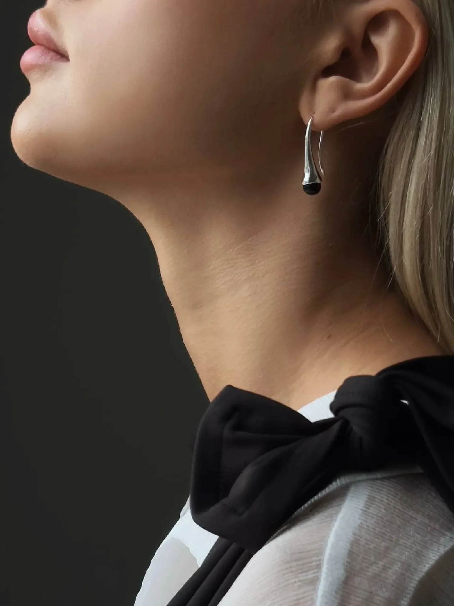 серьги (серебристый). Избражение № 3