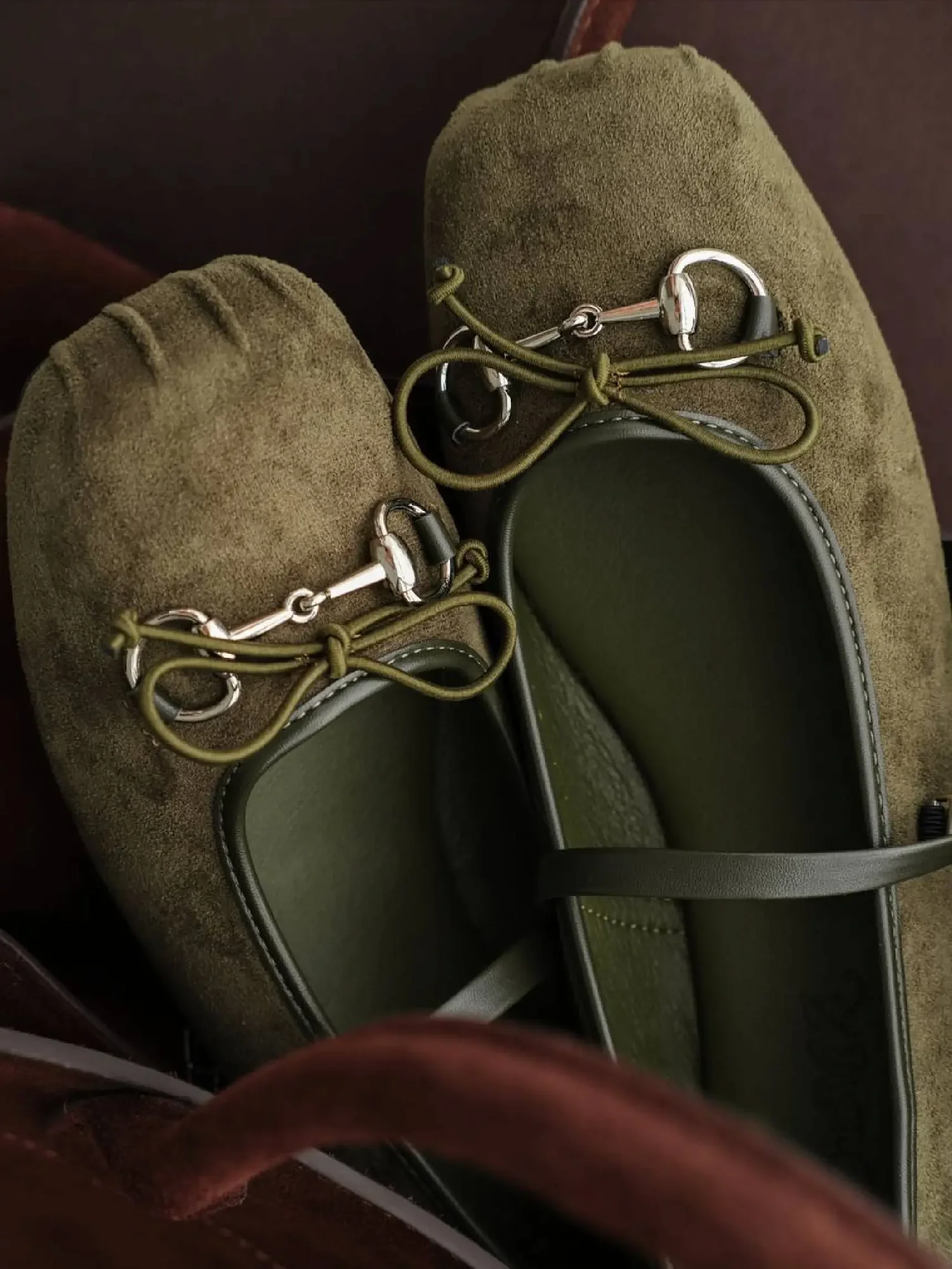 балетки (38, болотный). Избражение № 3