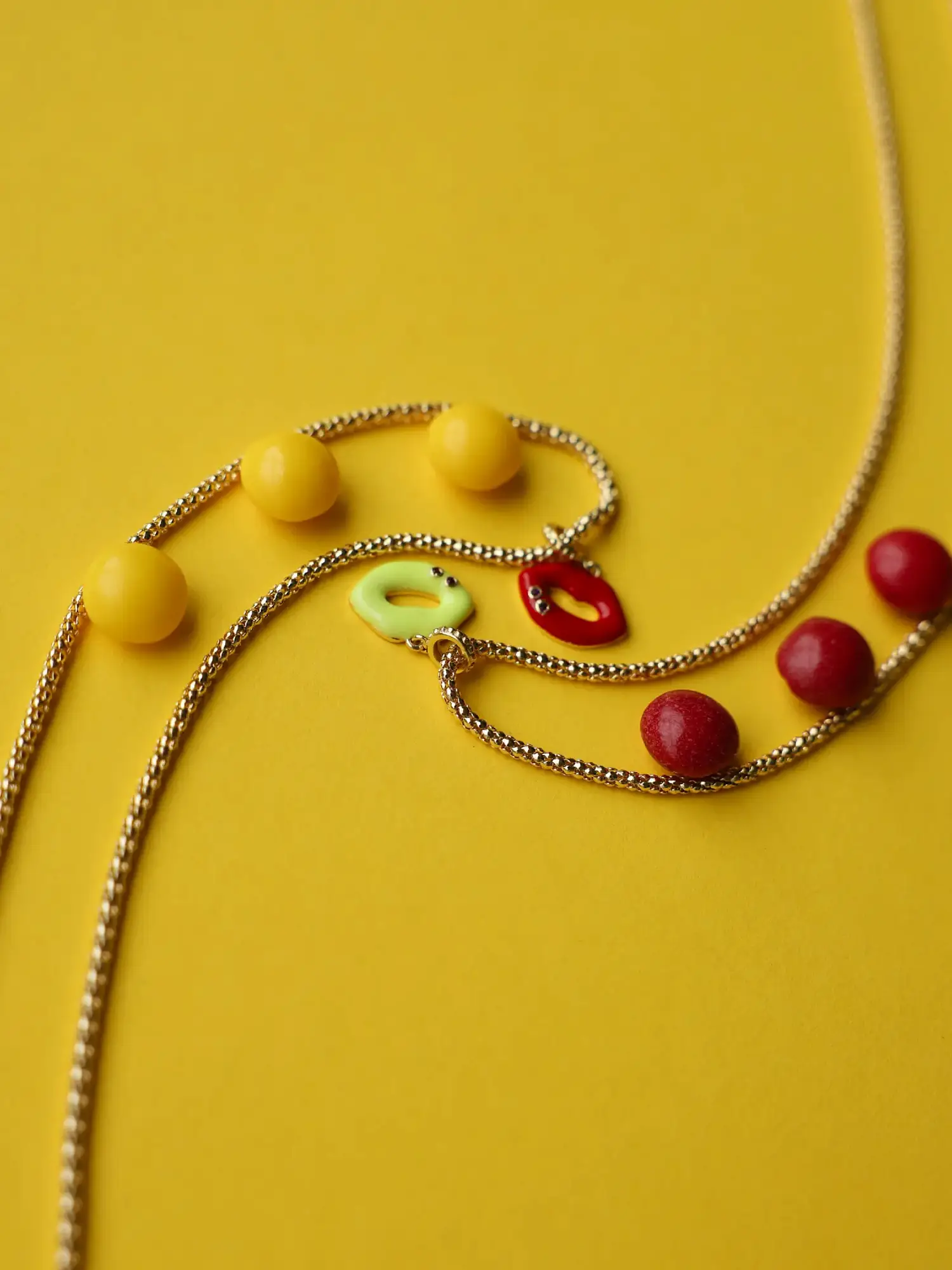 Колье (жёлтый). Избражение № 3