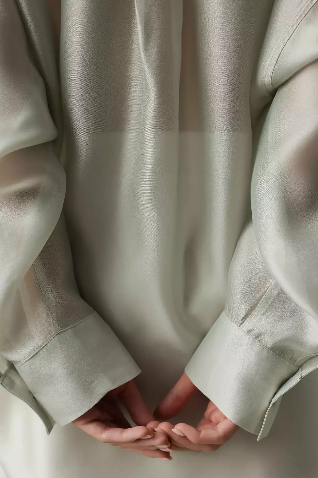 Рубашка (M (44RU), эвкалиптовый). Избражение № 5