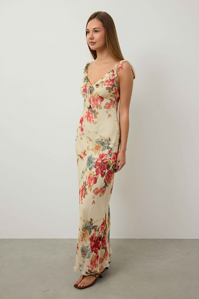 Платье  (S (42RU), светло-бежевый). Изображение № 2