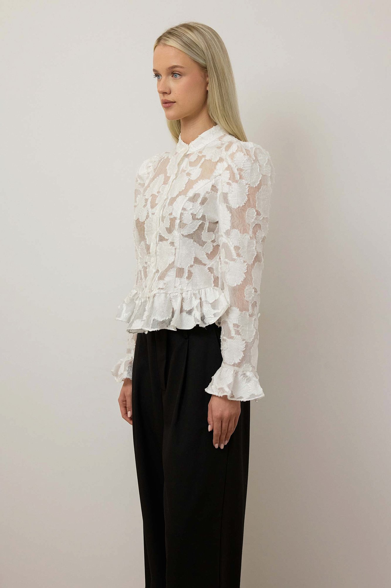 Блуза (M (44RU), белый). Избражение № 2