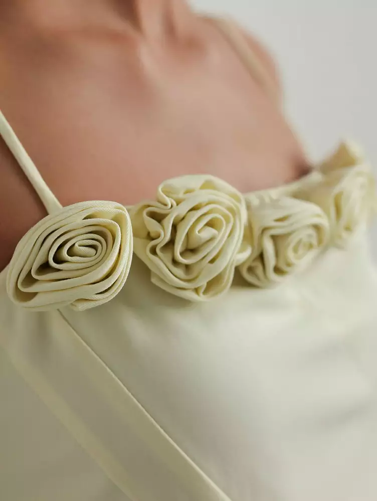 Топ (L (46RU), бледно-жёлтый). Изображение № 3