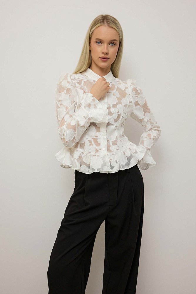 Блуза (M (44RU), белый). Изображение № 1