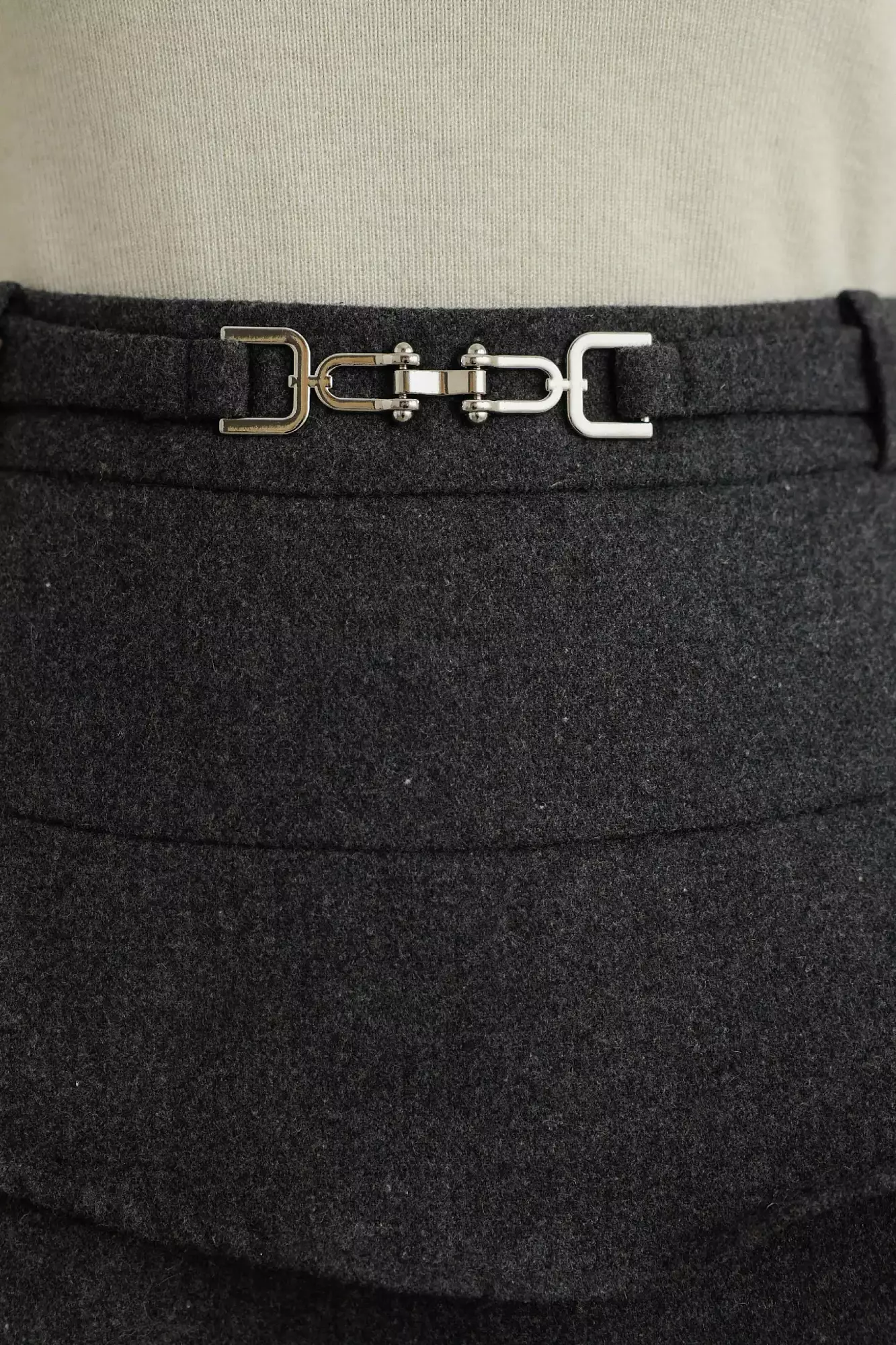 Юбка  (M (44RU) серый). Избражение № 3