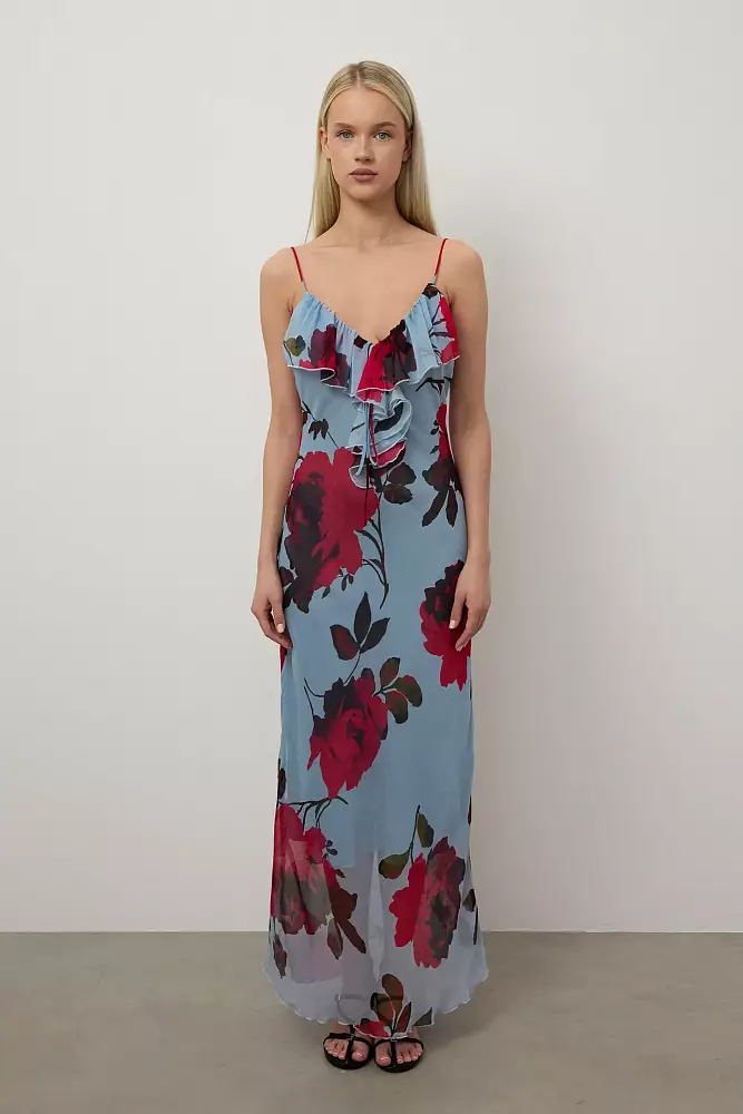 Платье  (L (46RU) голубой). Изображение № 1