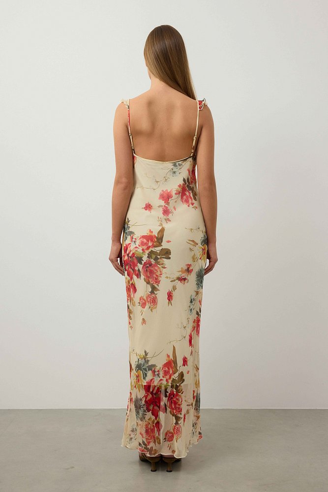 Платье  (S (42RU), светло-бежевый). Изображение № 3