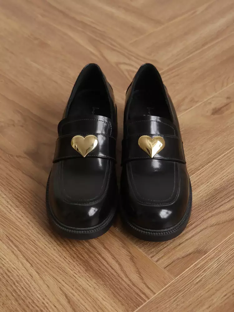 лоферы (39, чёрный). Изображение № 1