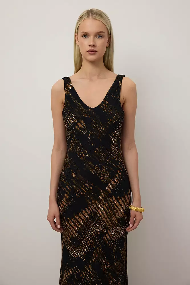 Платье (S (42RU), чёрный). Изображение № 4