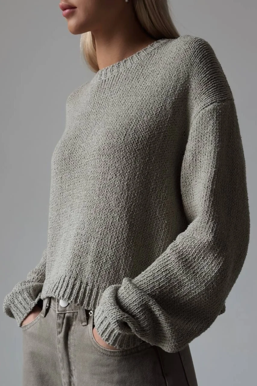 Свитер (onesize (42-46RU), серая мята). Избражение № 1