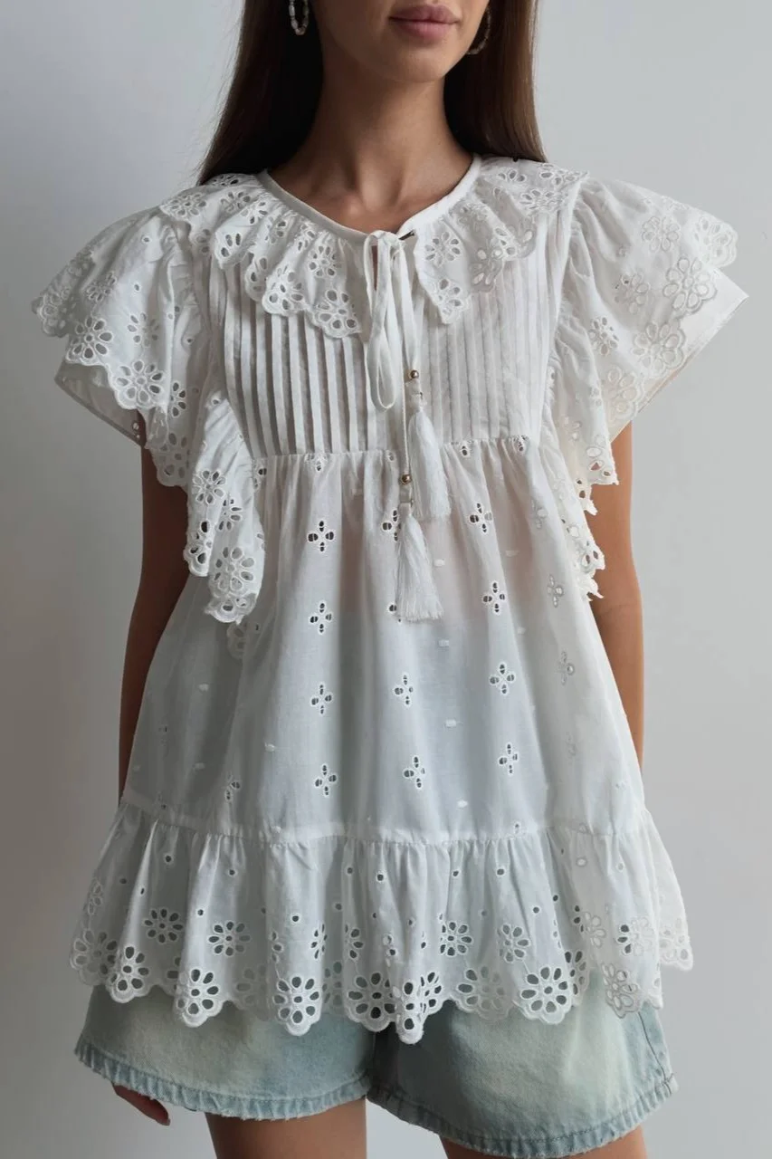 блузка (L, бежевый). Избражение № 1