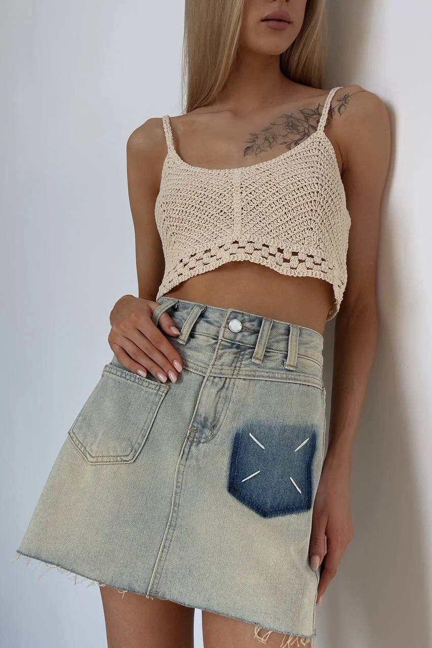 Юбка (M, голубой). Избражение № 1