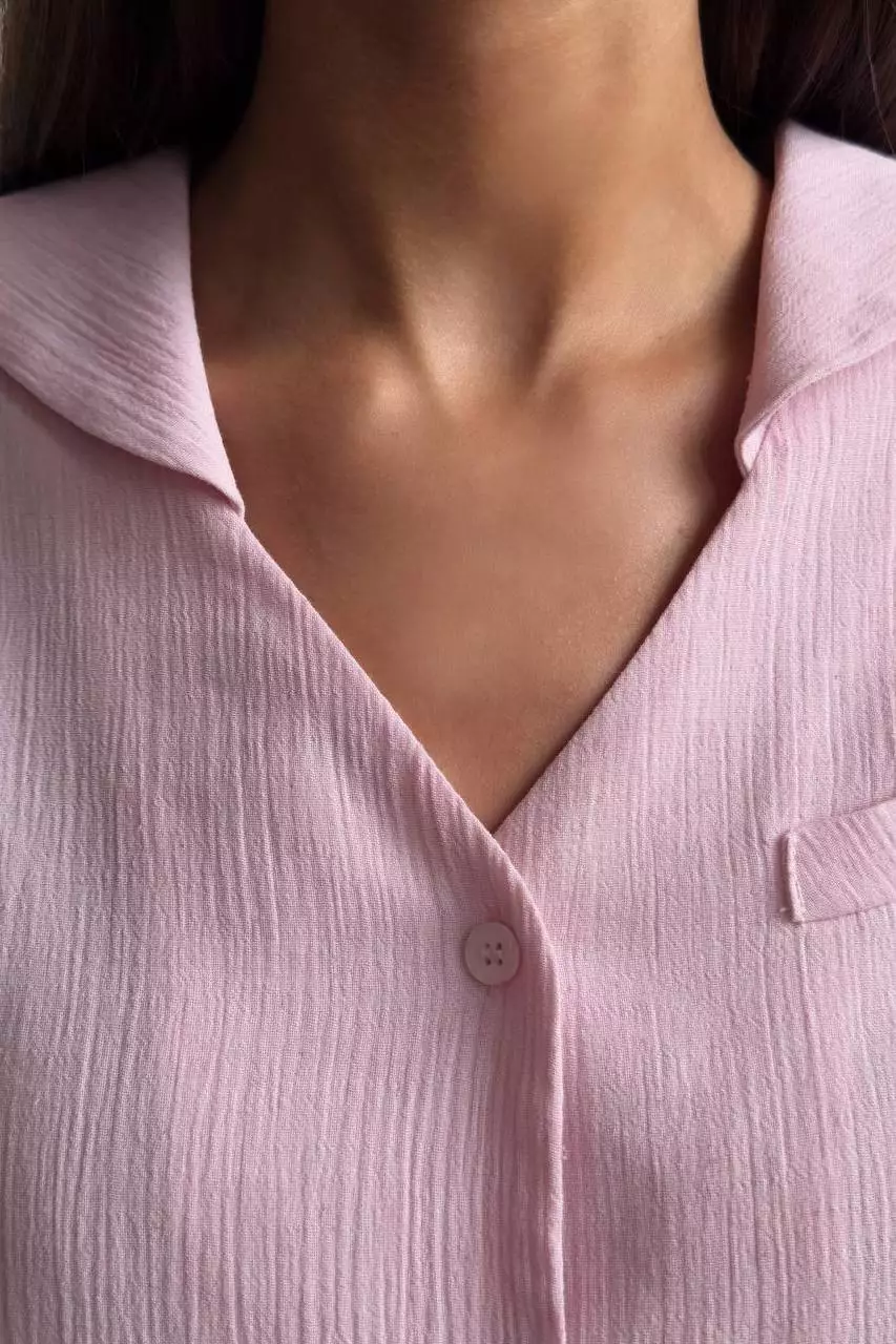 рубашка (M, розовый). Избражение № 3