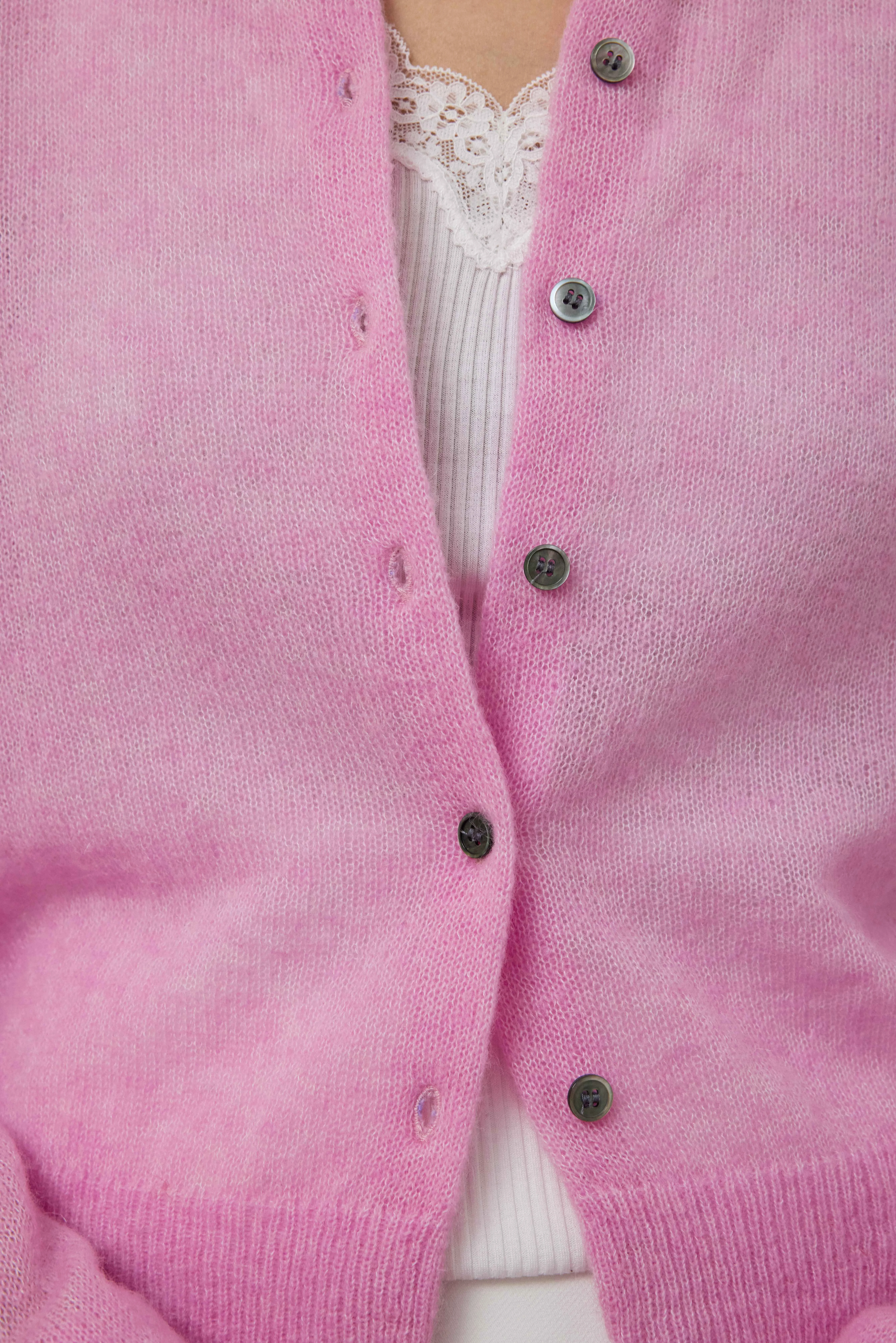 Кардиган (S (42RU), розовый). Избражение № 5