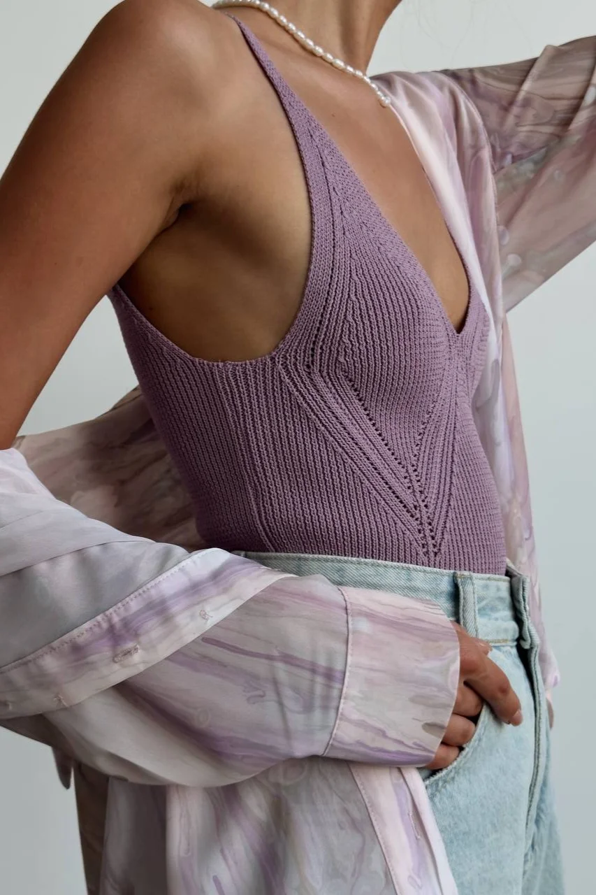 Топ (L, сиреневый). Избражение № 3