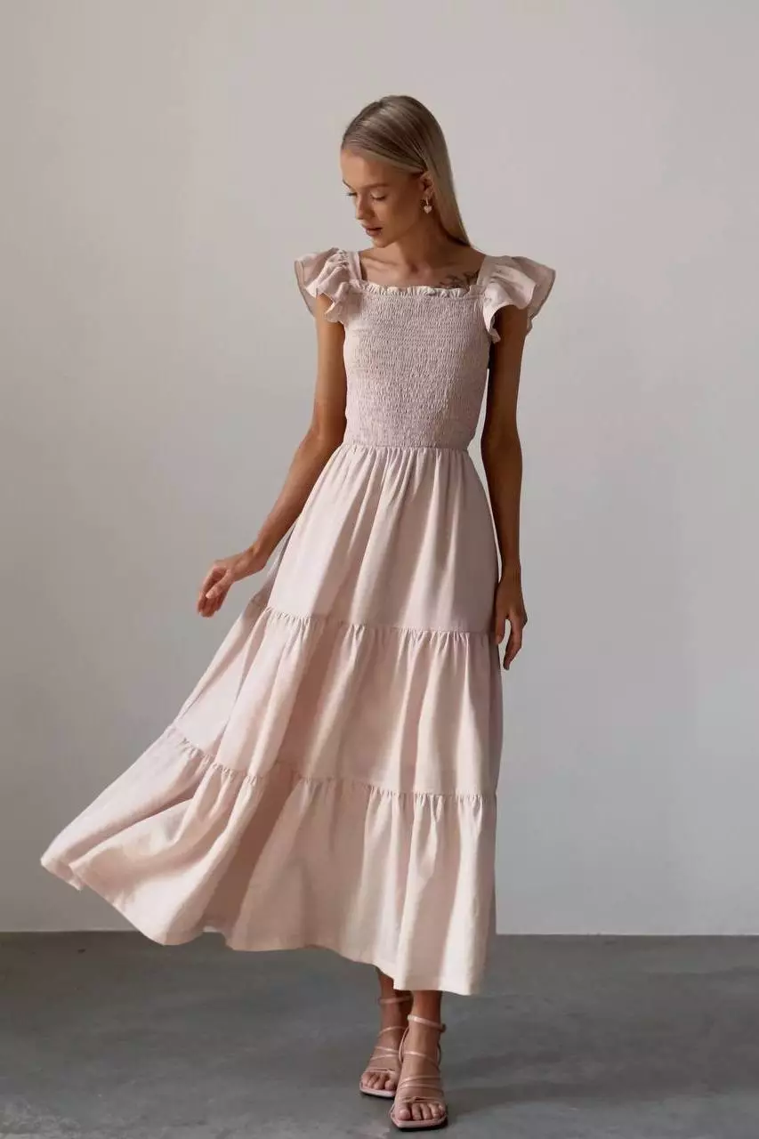 Платье (M, пудровый). Избражение № 2
