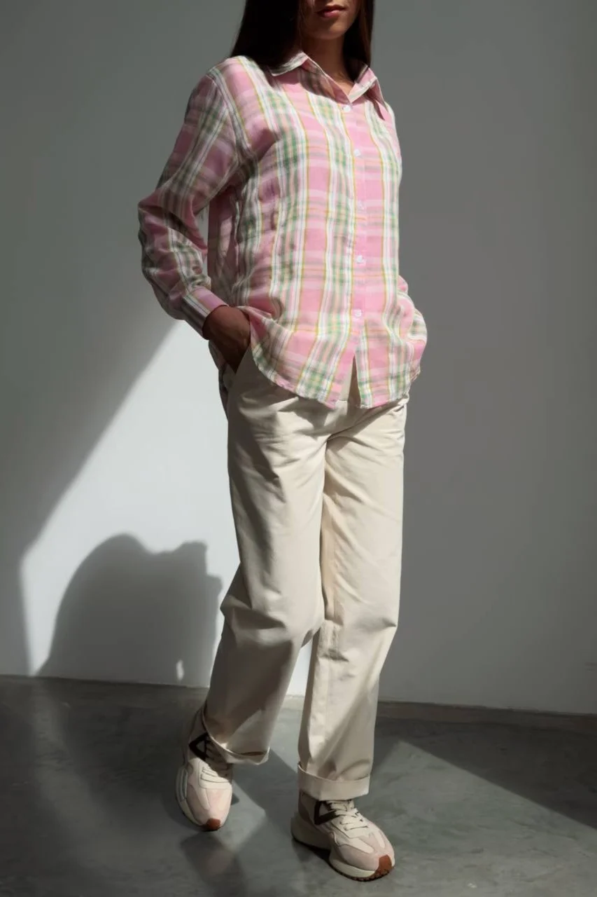 брюки (M (44RU), молочный). Избражение № 1