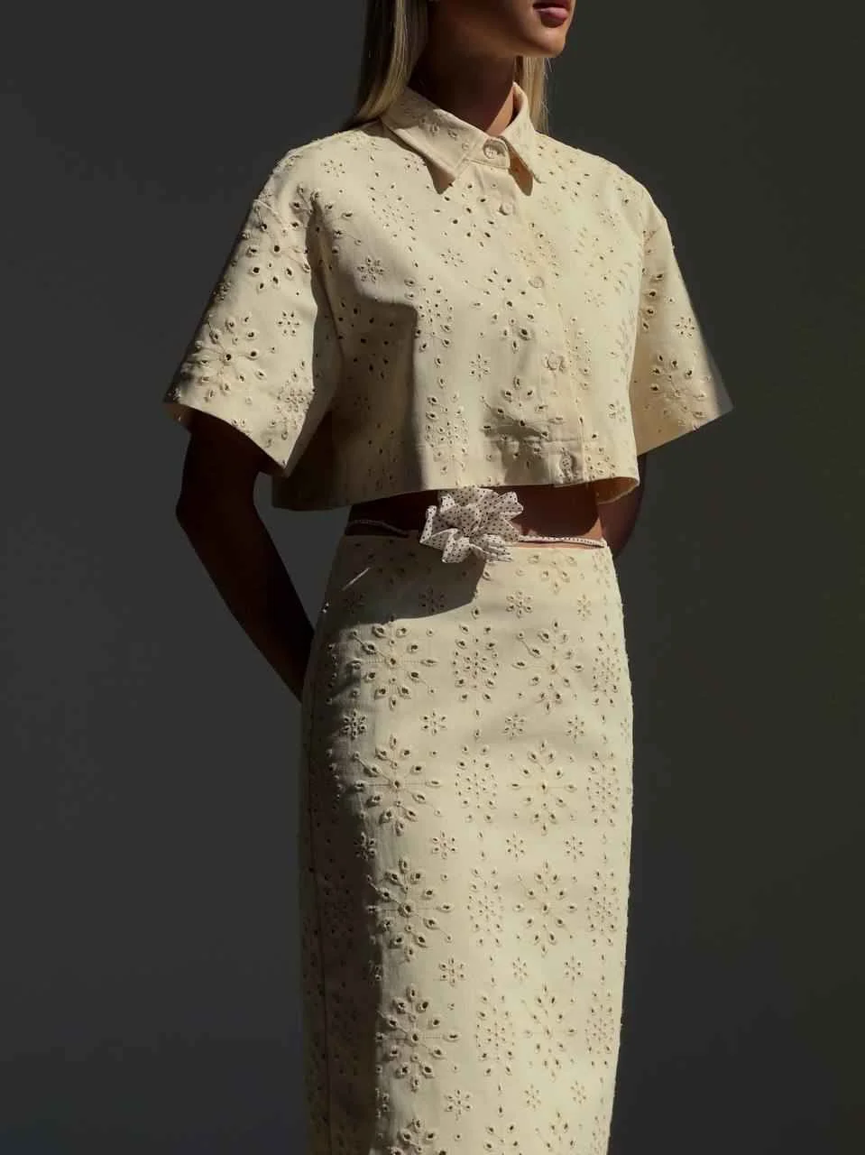 рубашка (M (44), светло-бежевый). Избражение № 1