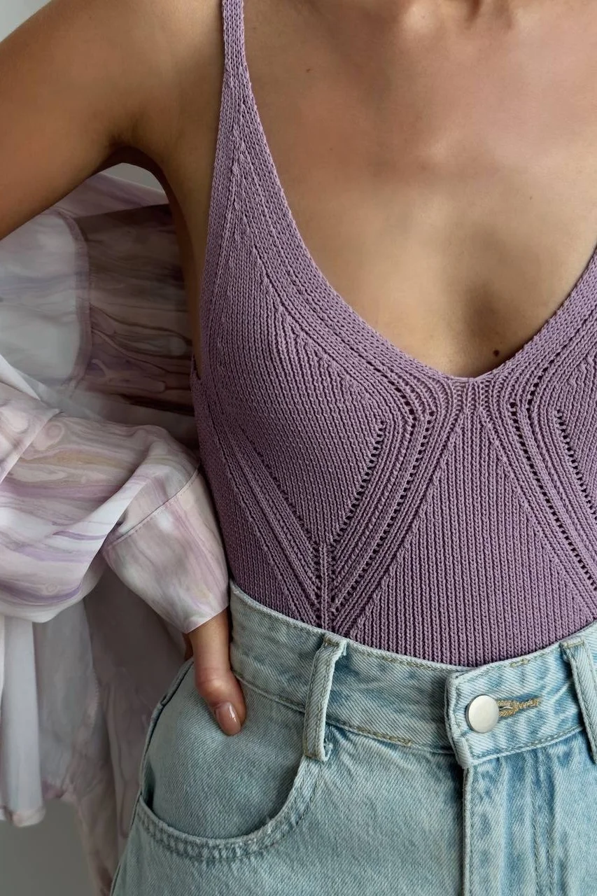 Топ (L, сиреневый). Избражение № 1