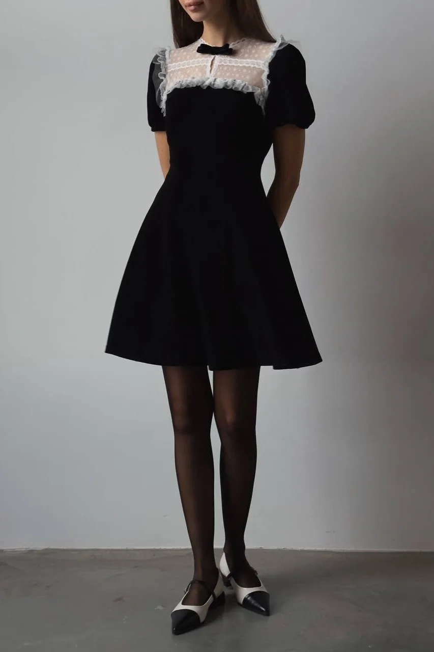 Платье (S (42RU), чёрный). Избражение № 1