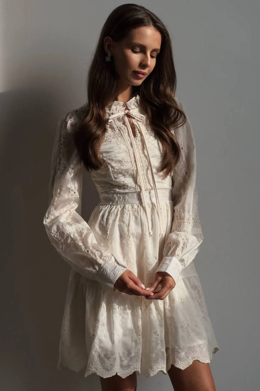 Платье (S, молочный). Избражение № 1