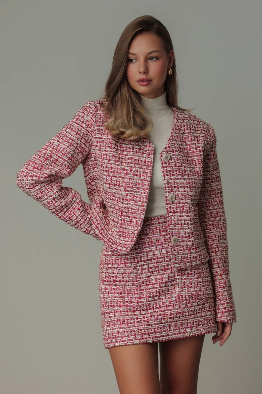 Жакет (M (44), малиновый). Избражение № 1