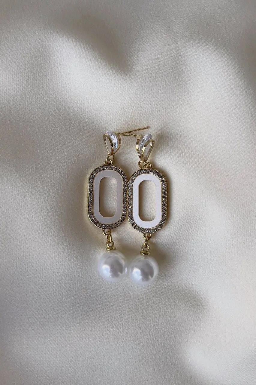 серьги (жемчужный). Избражение № 1