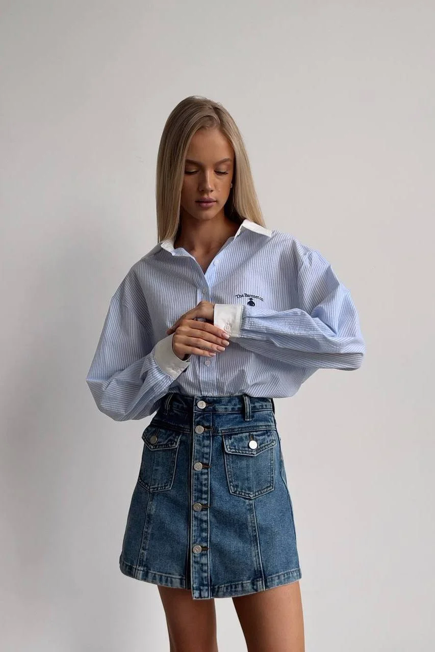 Юбка  (L (46RU), синий). Избражение № 1