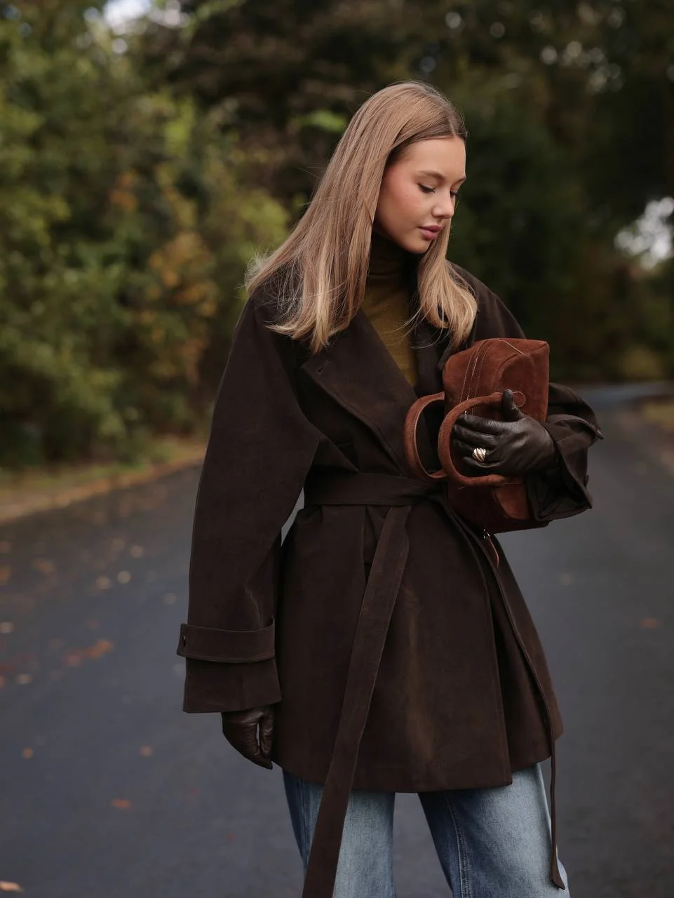 Плащ (onesize, коричневый). Изображение № 1