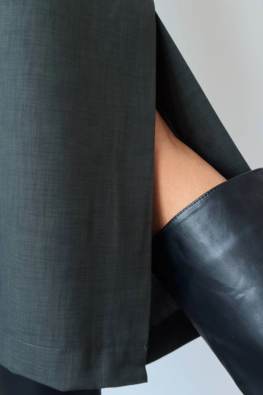 Юбка (M (44RU), тёмно-серый). Избражение № 4