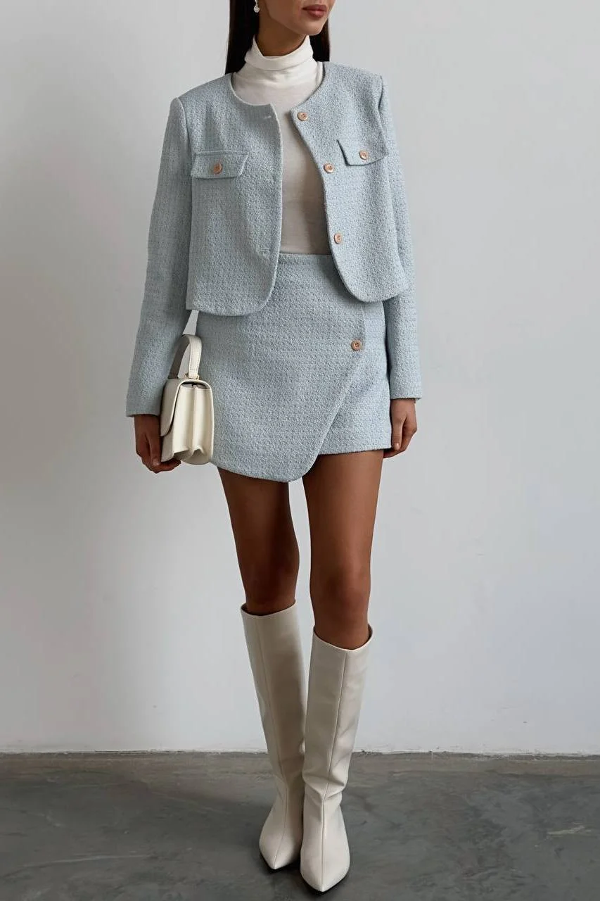 юбка (M, голубой). Избражение № 2