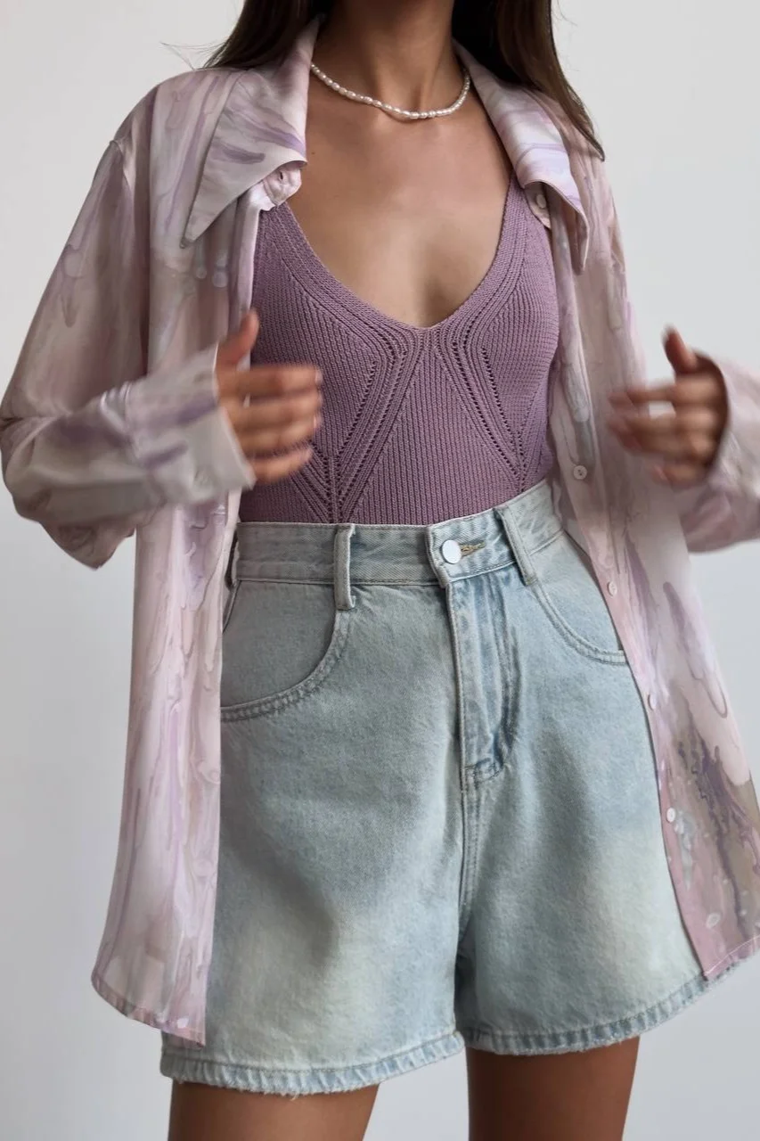 Топ (L, сиреневый). Избражение № 2