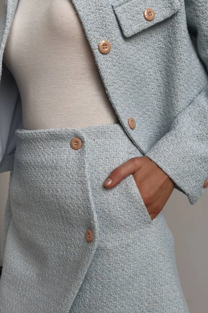 юбка (M, голубой). Избражение № 4