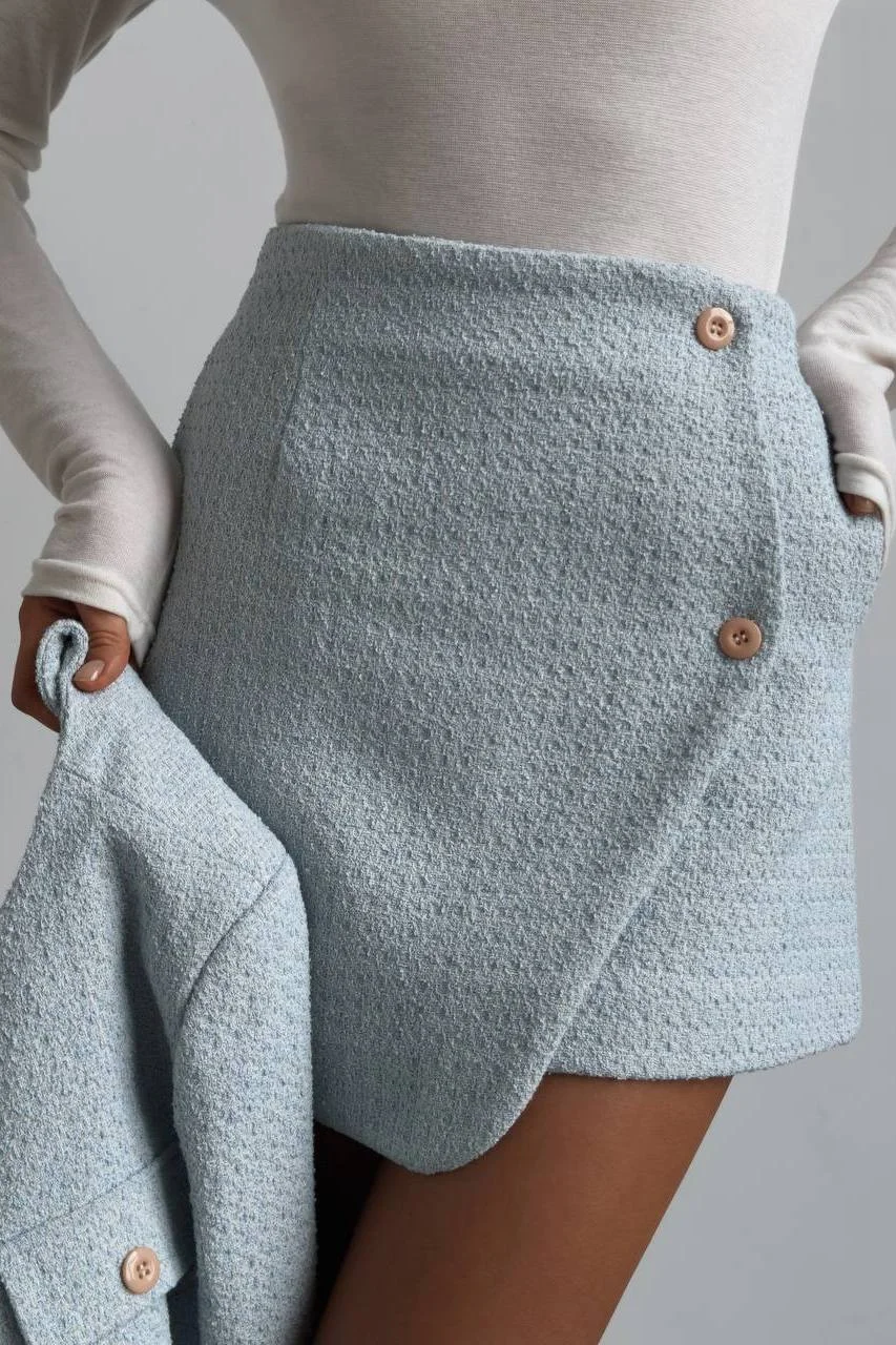 юбка (M, голубой). Избражение № 3