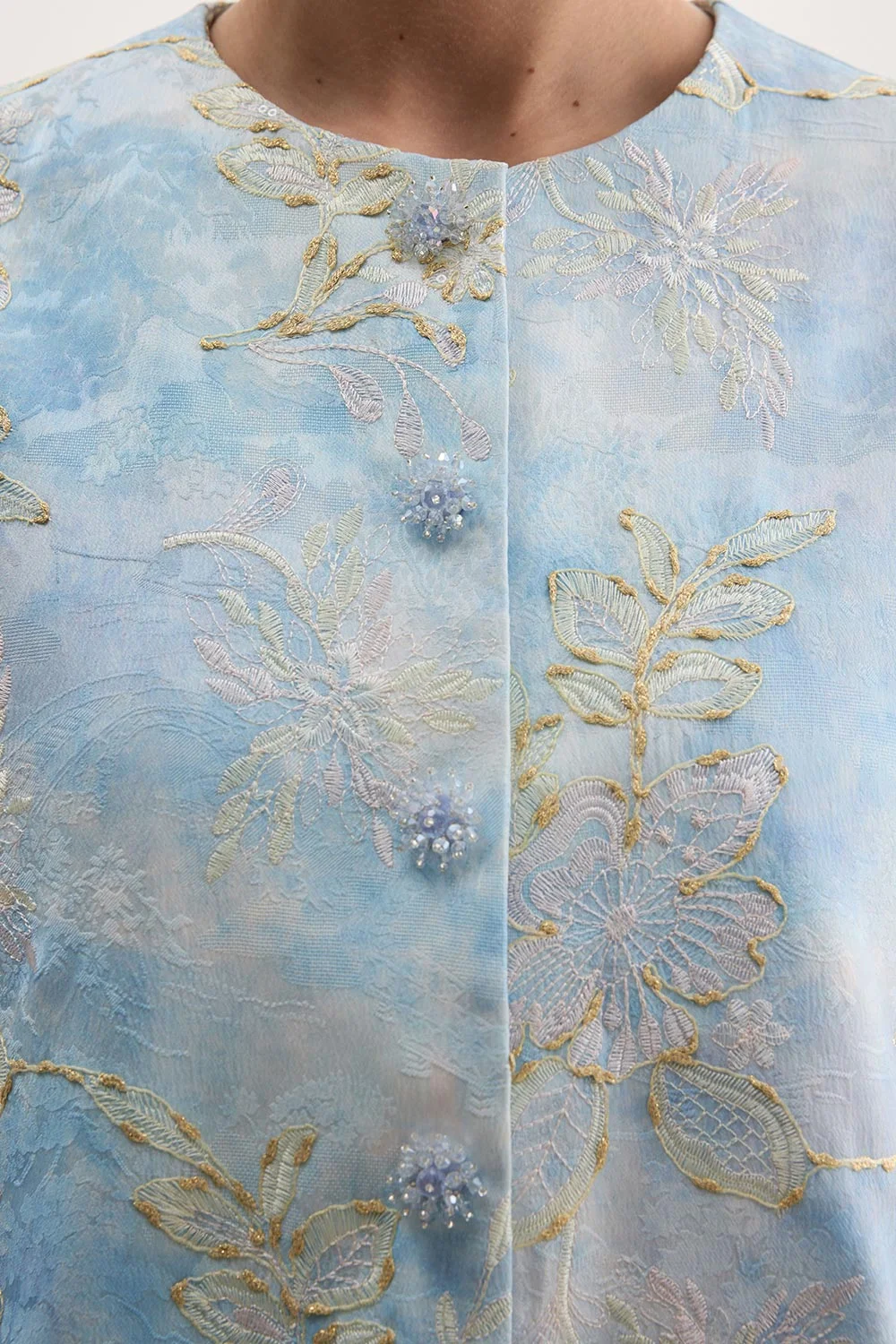 Жакет (L (46RU), небесный). Изображение № 6