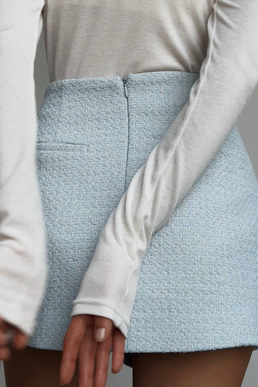 юбка (M, голубой). Избражение № 6