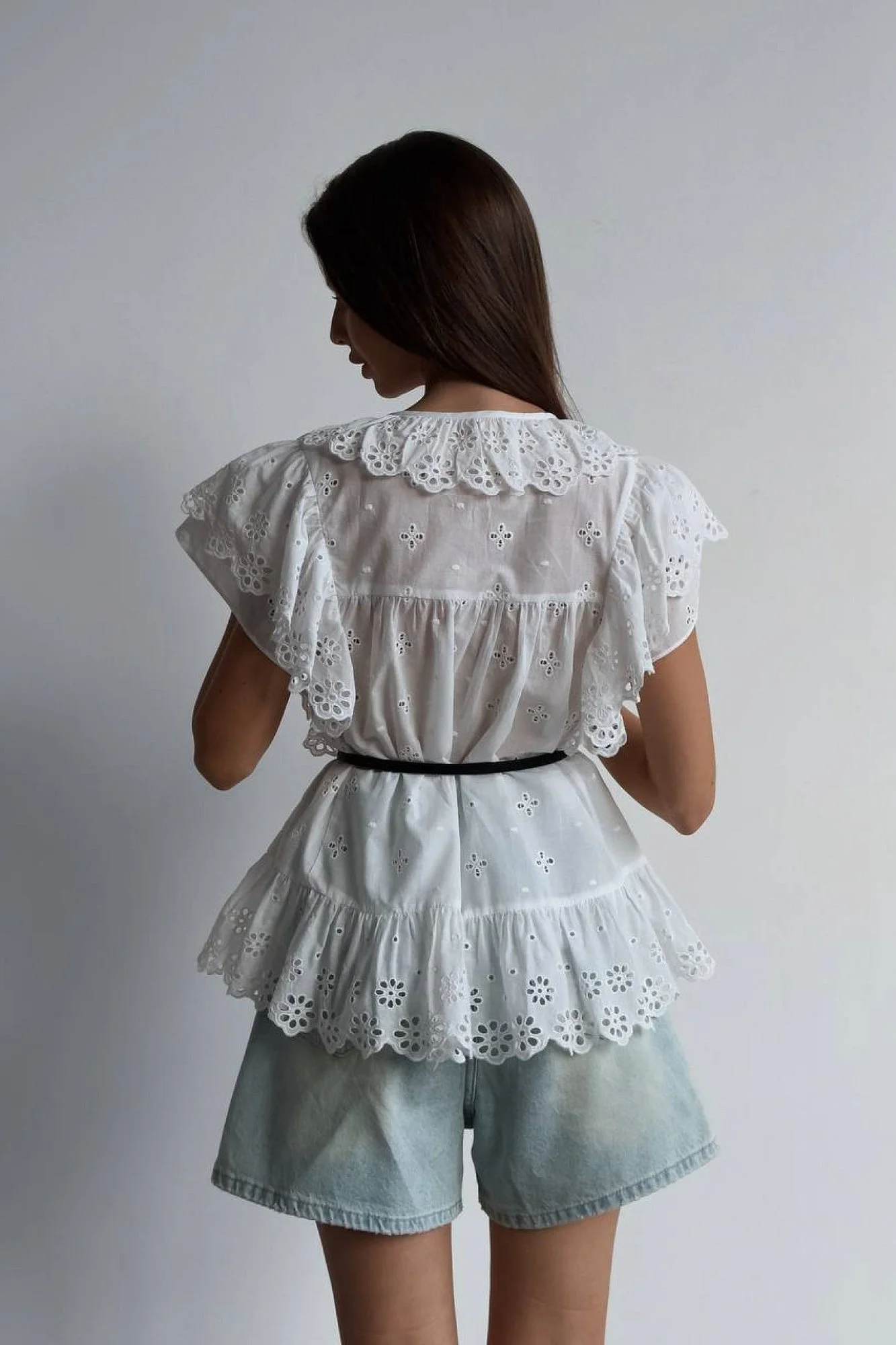 блузка (L, бежевый). Избражение № 6