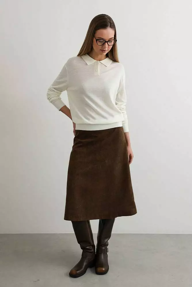 Джемпер (onesize (42-46RU), молочный). Изображение № 4