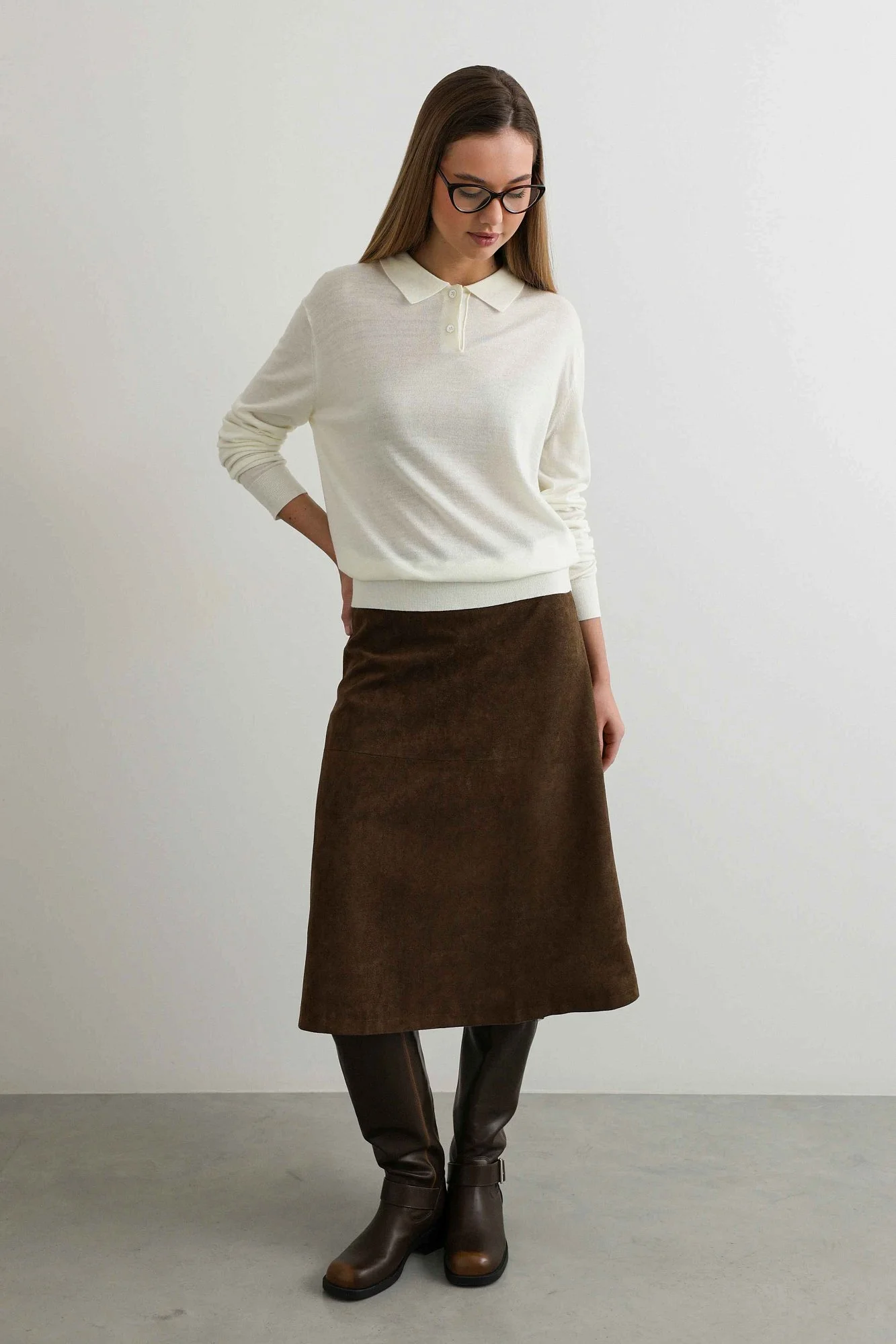 Джемпер (onesize (42-46RU), молочный). Избражение № 4