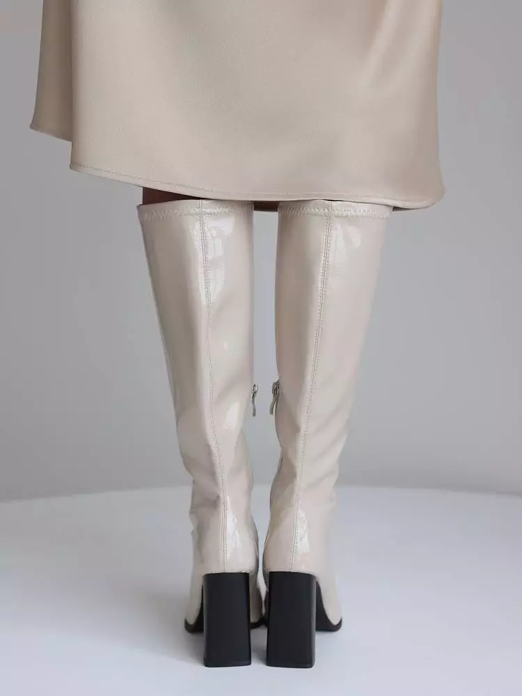 Сапоги (38, персиковый). Изображение № 4