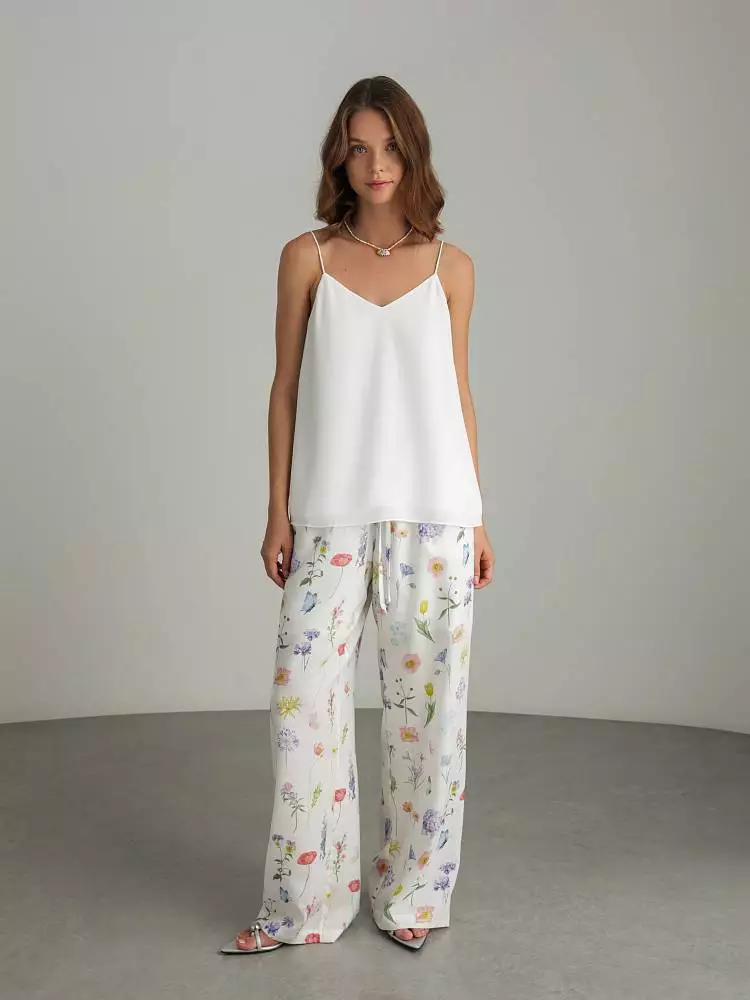 Брюки (S (42RU), белый). Изображение № 2