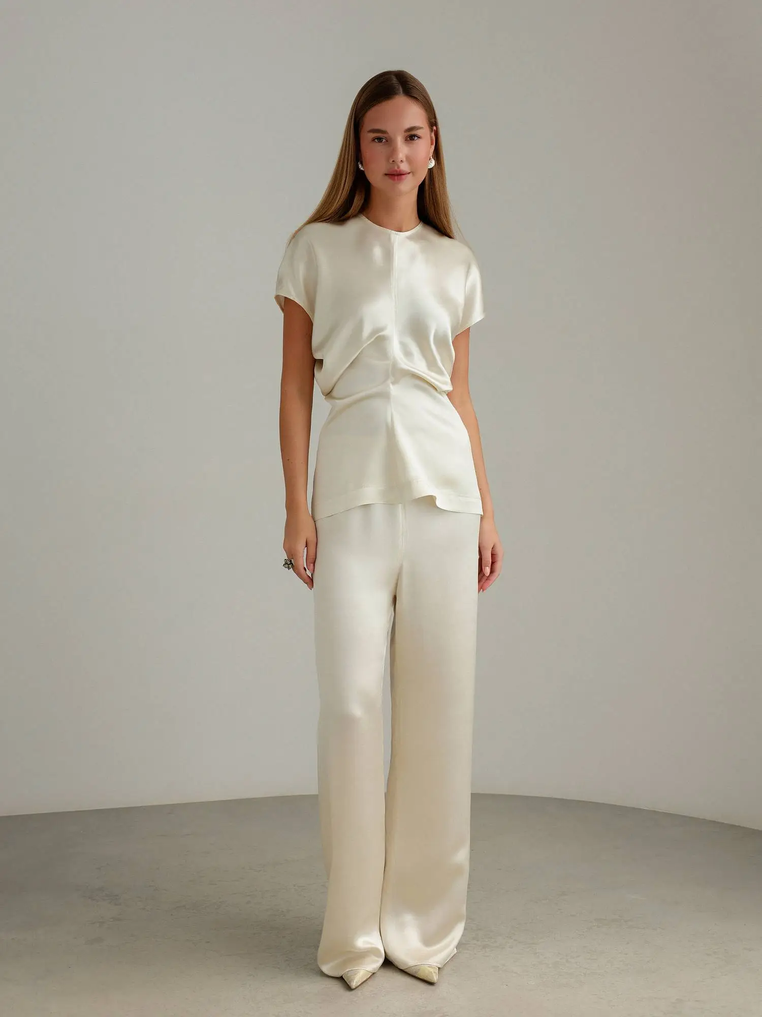 Топ (L (46RU), кремовый). Избражение № 1