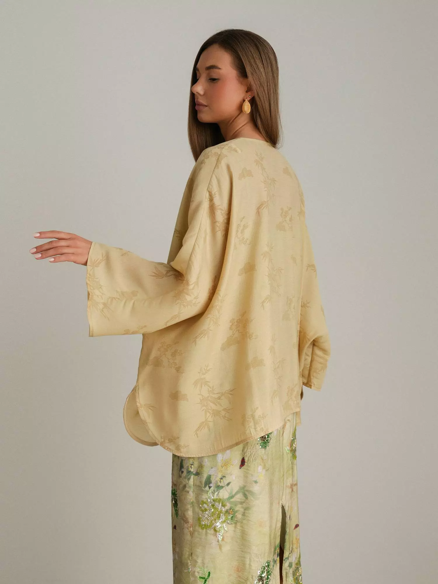 Накидка (M (44RU), песочный). Избражение № 5