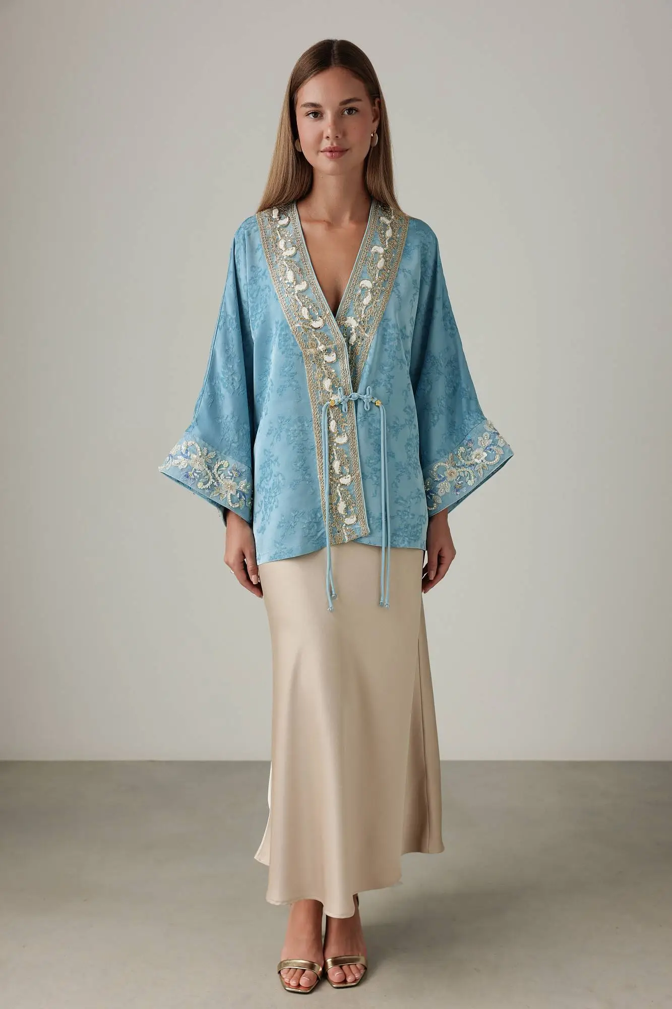 Накидка (M (44RU), светло-лазурный). Избражение № 2