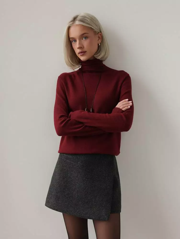 Водолазка (onesize (42-46RU), бордовый). Изображение № 1