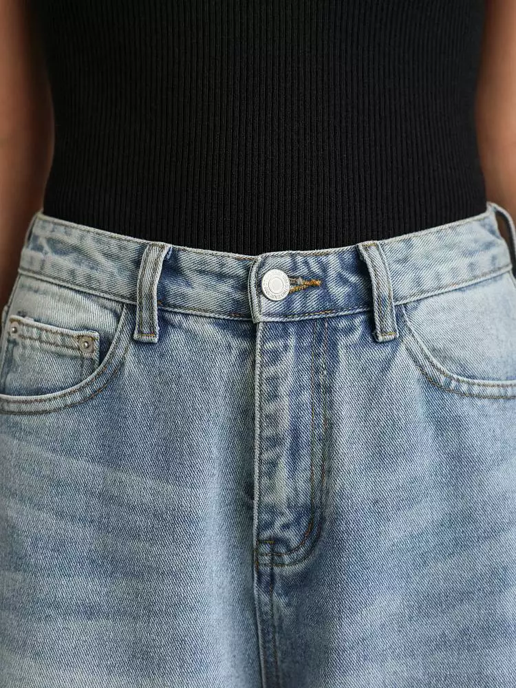 Джинсы (S (42RU), голубой). Изображение № 2